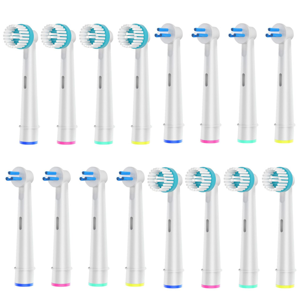 Valuabletry 8 Count Interspace And 8 Count Ortho Care Brush Heads Compatible With Oral B Electric Toothbrush.