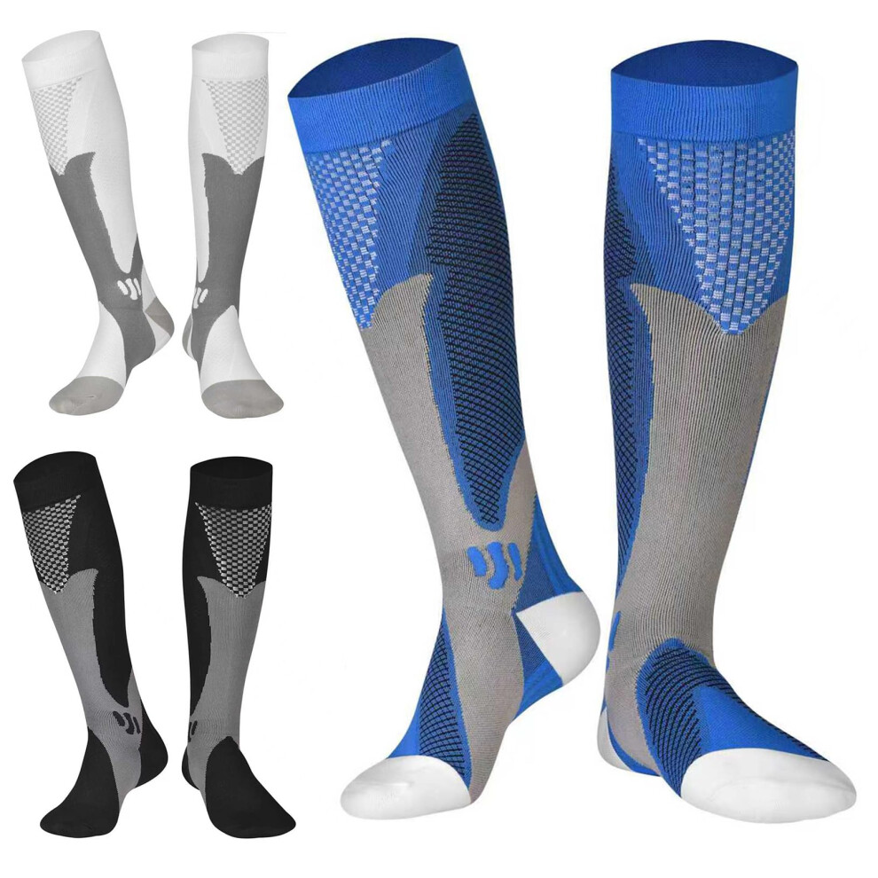 Gcbiger Compression Socks (3 Pairs) For Men Circulation 20-30 Mmhg Medical Compression Stockings Women Nursing