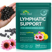 Lymph System Support Supplement,Lymphatic Drainage Softgels,Supports