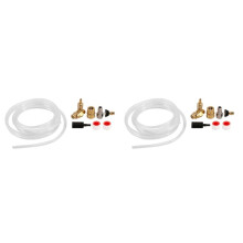 2X Injecteur En Aval pour Laveuse à Pression, Kit D'Injecteur de Laveuse à Pression, Injecteur de Savon, Connexion Rapide de 3/8 Po, 4000 PSI