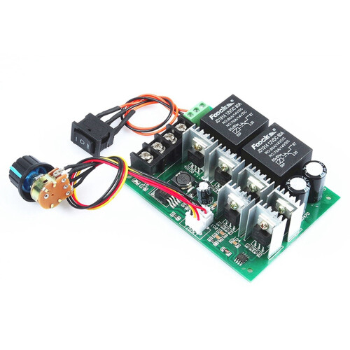 PWM  Motor Speed Controller Digital Display 0- Adjustable Drive Module Input MAX 60A 1