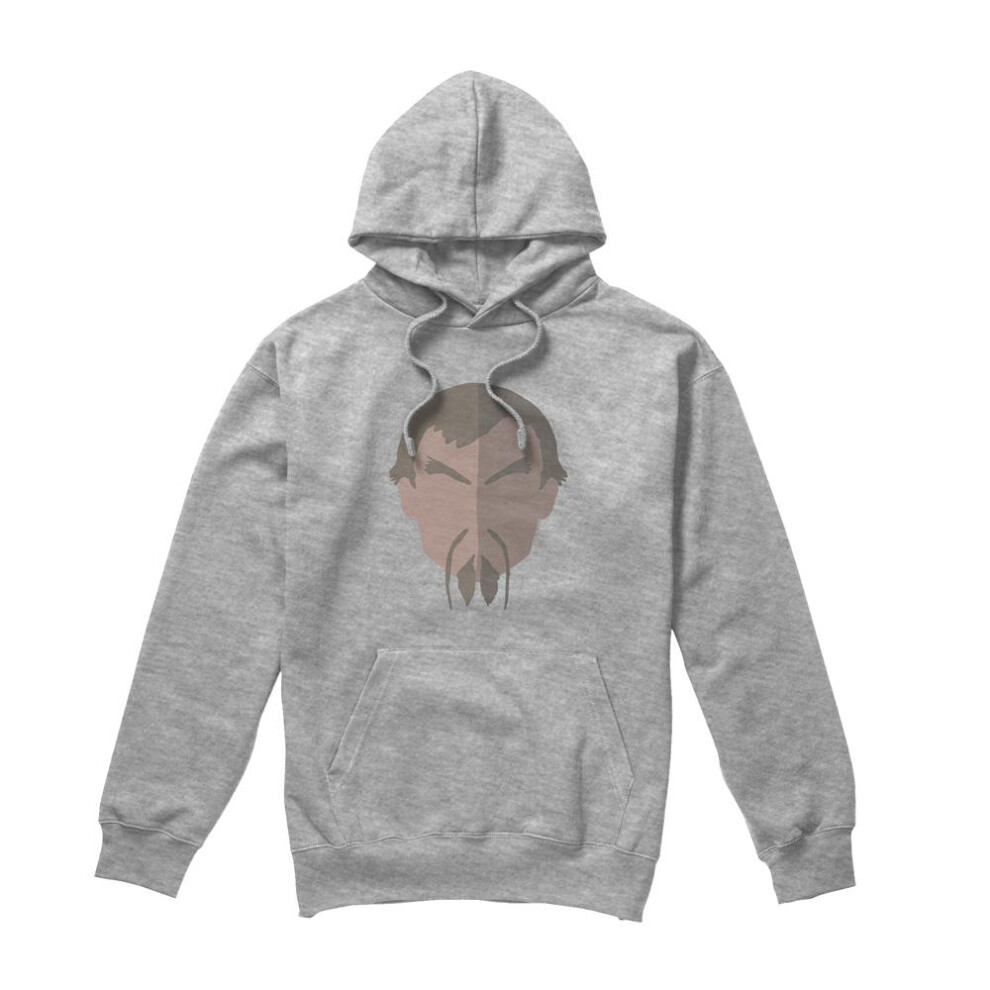 Star Trek (S, Sport Heather) Mens The Og Klingon Hoodie Multicoloured