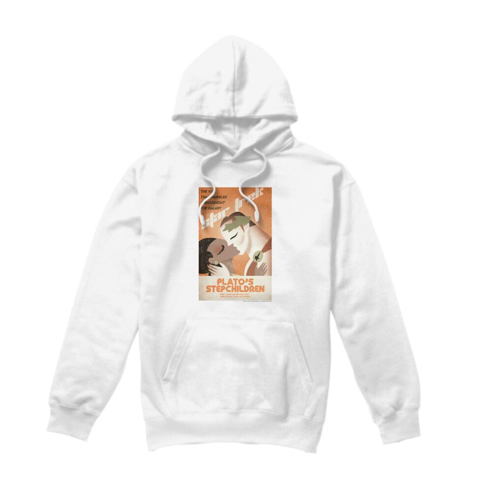 Star Trek (Xxl, ) Mens The Original Series Episode 65 Hoodie White