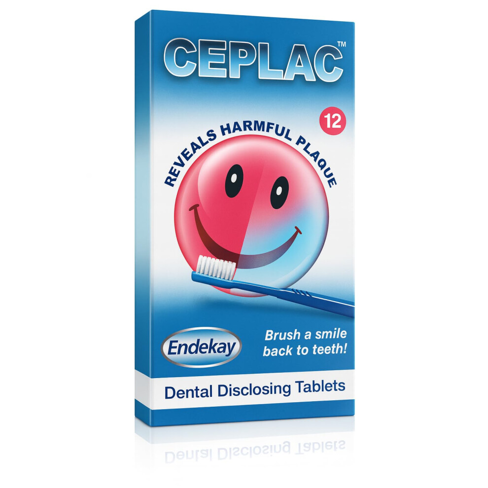 Plaq Search Two-Tone Dental Plaque Disclosing Tablets Pack - Chewable Plaque Reveal Tablet for Kids & Adults, Dental Hygiene & Oral Care, Teeth Plaqu
