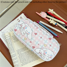 (Pink Cinnamoroll) Pencil Sanrio Case Cinnamoroll Pochacco Storage Bag Lightweight Portable Gift