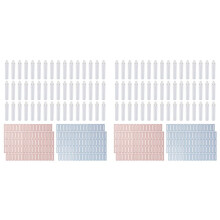 96 Stück Leere Aluminium-Farbtuben, 20-Ml-Farbtuben Zur Herstellung Von Farbe und zum Aufbewahren Der Restlichen Farbe, Acrylöl, mit 4 Etiketten