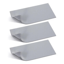 3 Pcs Silicone Heat Press Mat Pad, Double Sided Use, 1/8" X 4" X 8", High Temp Resistance for HTV Projects