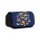 (Style1) Cute Dinosaur Shaped Chicken Block Print Student Double Bag Layer Storage 1