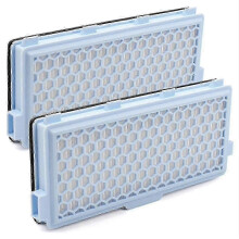 Paquete de 2 filtros HEPA Miele, compatibles con los filtros de aire de las series S4-S8 y S8000/S6000.
