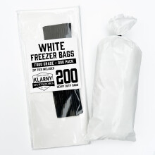 Bolsas Klarny Outdoors para Carne de Caza, 1.5 LB Sistema de Almacenamiento con Cierre para Evitar Quemaduras (200 Bolsas)