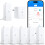 GoveeLife 2.0 WiFi Hygrometer Termometer 6 Pack, Smart Sensor med App Notiser 1