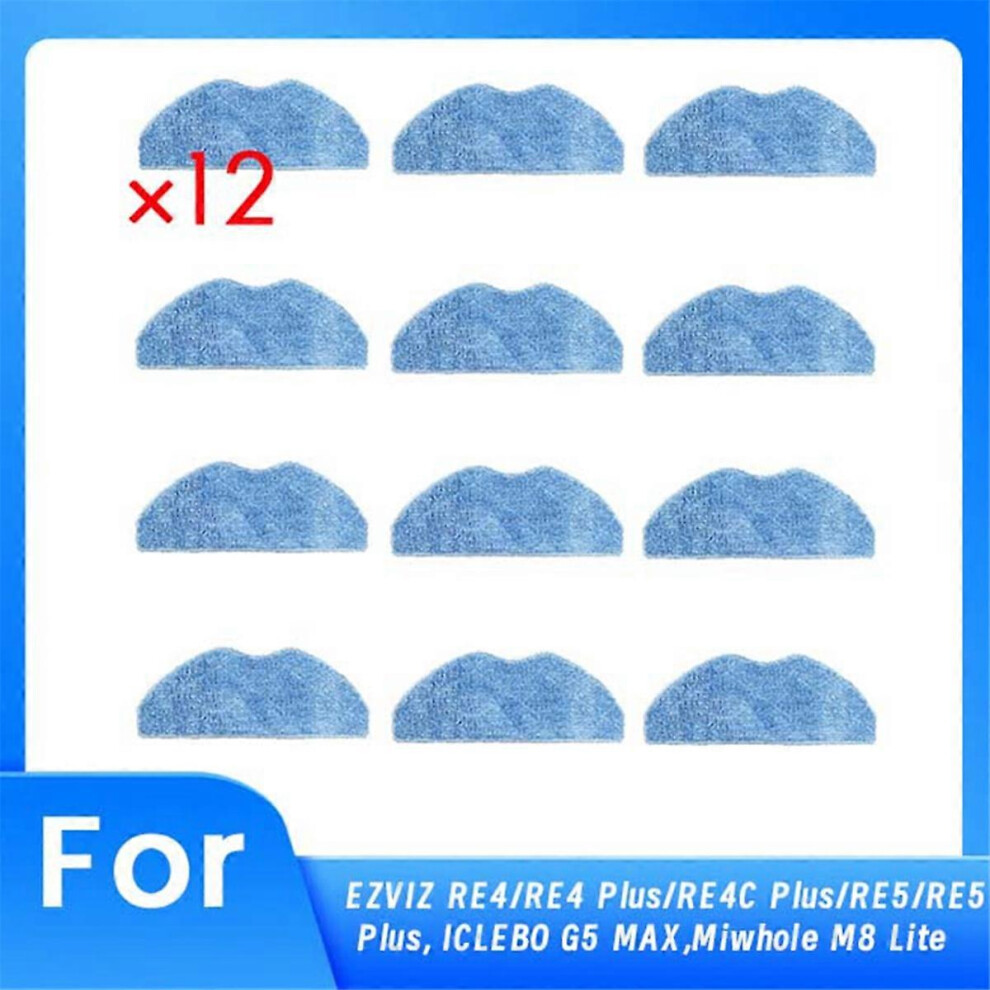 Cleaning Rag For Ezviz Re4/Re4 Plus/Re4c Plus/Re5 Robot Vacuum Edition 0617 6913222322345