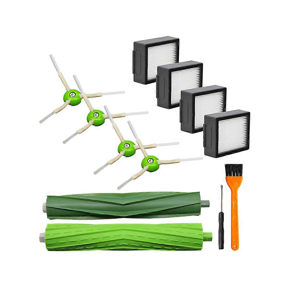 12 Pack Filter Brush Compatible Irobot Roomba I7 E5 E6 Vacuum Cleaner Set Edition 0617 6913222323137