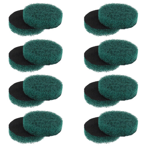 EPLZON 16pcs Tampons de Cuisine Électriques Remplaçables pour Dremel Versa, Vert
