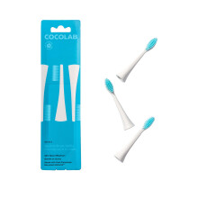 Rechargez votre sourire avec les recharges de brosse électrique Cocolab, ultra-sensibles et douces, 3 pièces pour Sonicare