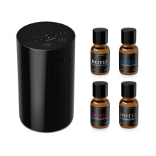 Kit de démarrage diffuseur d'huiles essentielles Airversa sans eau avec 4 x 10mL d'huiles parfumées