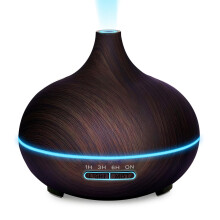JoySusie Diffusore Aromaterapia 550ml con Telecomando, Diffusore Ultrasuoni con Timer e 7 Colori