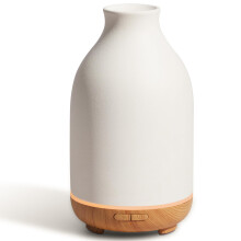 InnoGear Aromaterapi Diffuser, 150ml Keramisk Diffuser Handtillverkad Ultrasonisk Kylmist