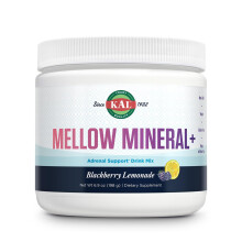 KAL Mellow Mineral Plus Poederdrankmix - Framboos Citroen Smaak - Magnesium, Heilige Basilicum, Essentiële Mineralen