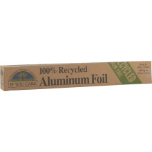 If You Care Aluminiumfolie - Bulk 4 Verpakkingen van 50 Sq. Ft. Rollen - 100% Gerecycled Keukenfolie