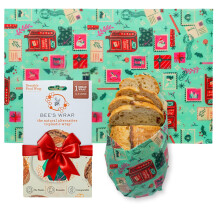 Bee's Wrap Bijenwas Wraps voor Brood - Herbruikbare Natuurlijke Voedselwrap
