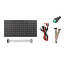 Flexible LED Matrix Panel 96x48 Pixels P2.5 RGB Full-Color LED Display 240x120mm LED Matrixindoor Screen Billboard
