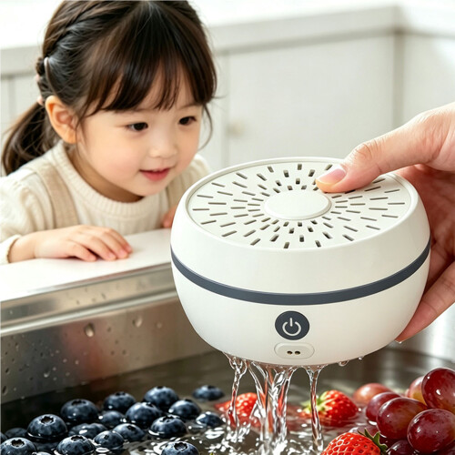 Automatic Fruit Vegetable Washing Machine Purifiers Rechargeable Washing Device 1