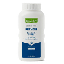 Medline Remedy Essentials Majsstärkelsepulver (1.5 oz), Fräsch Doft, Talkfri, Resestorlek