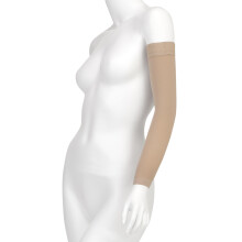Juzo Soft 2001 20-30mmhg Máxima Manga con Banda de Silicona para Mujeres, Beig, 3 (III) MAX Regular
