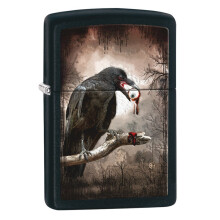 Zippo Goth-Raven Eyeball Pocket Lighter