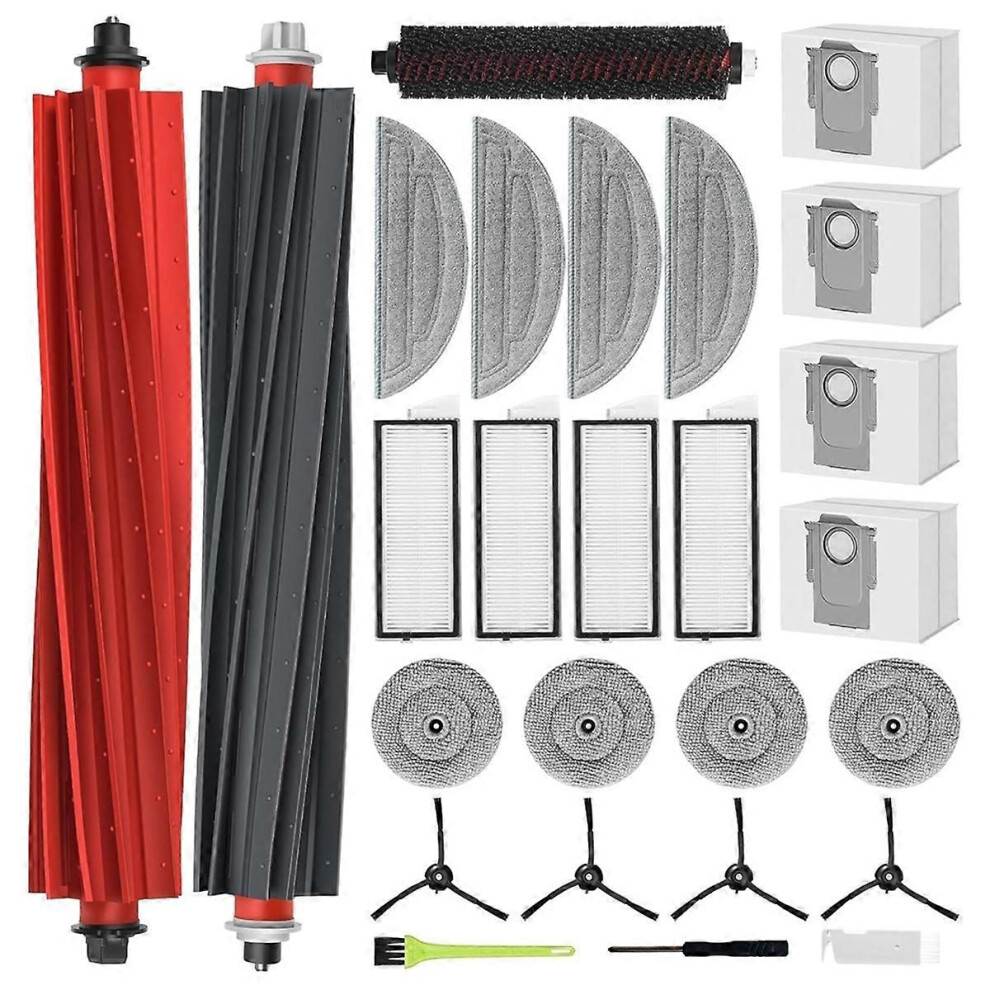 For Roborock S8 Maxv Ultra Replacement Parts Main Side Brush Edition 0617 6913222328422