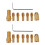 16Pcs 0.5-3mm Small Electric Drill Bit Collet  Twist Chuck Tool Kit 1