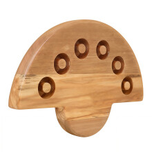 Stylish Wooden Display Stand Handcrafted Hardwood Saxophone Mouthpiece Holder