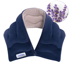 Comfheat Coussin Chaleur Cou Micro-ondes pour Soulagement Douleur, Compresse Chaude Humide, HSA Éligible