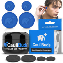 CauliBuds Magneti per Orecchie Cauliflower - Kit Premium in Silicone per Prevenzione e Trattamento