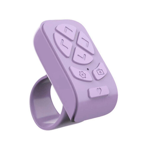 Finger Wearable Remote for Presentations, Bluetooth Wireless Page Turner Ring