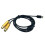 Cable AV USB-C para conexión de señal a entrada RCA doble hembra. 1