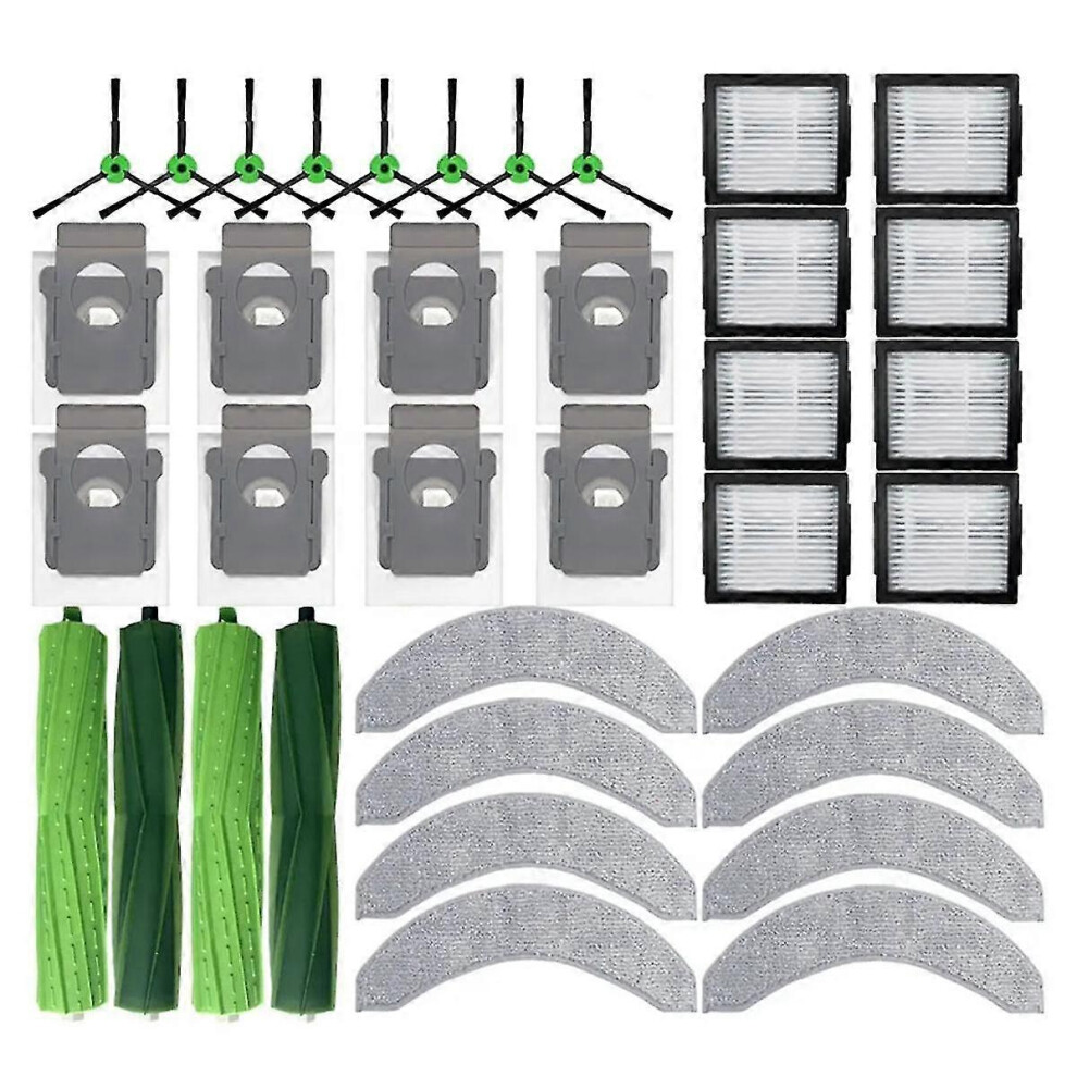 For Combo J7+, J9+ Replacement Spare Parts Accessories Main Side Brush Hepa Filter Mop Cloth Dust Bags Edition 0618 6913222332566