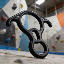 Figure 8 Descender For Safe And Controlled Descent In Mountaineering Environment Blue