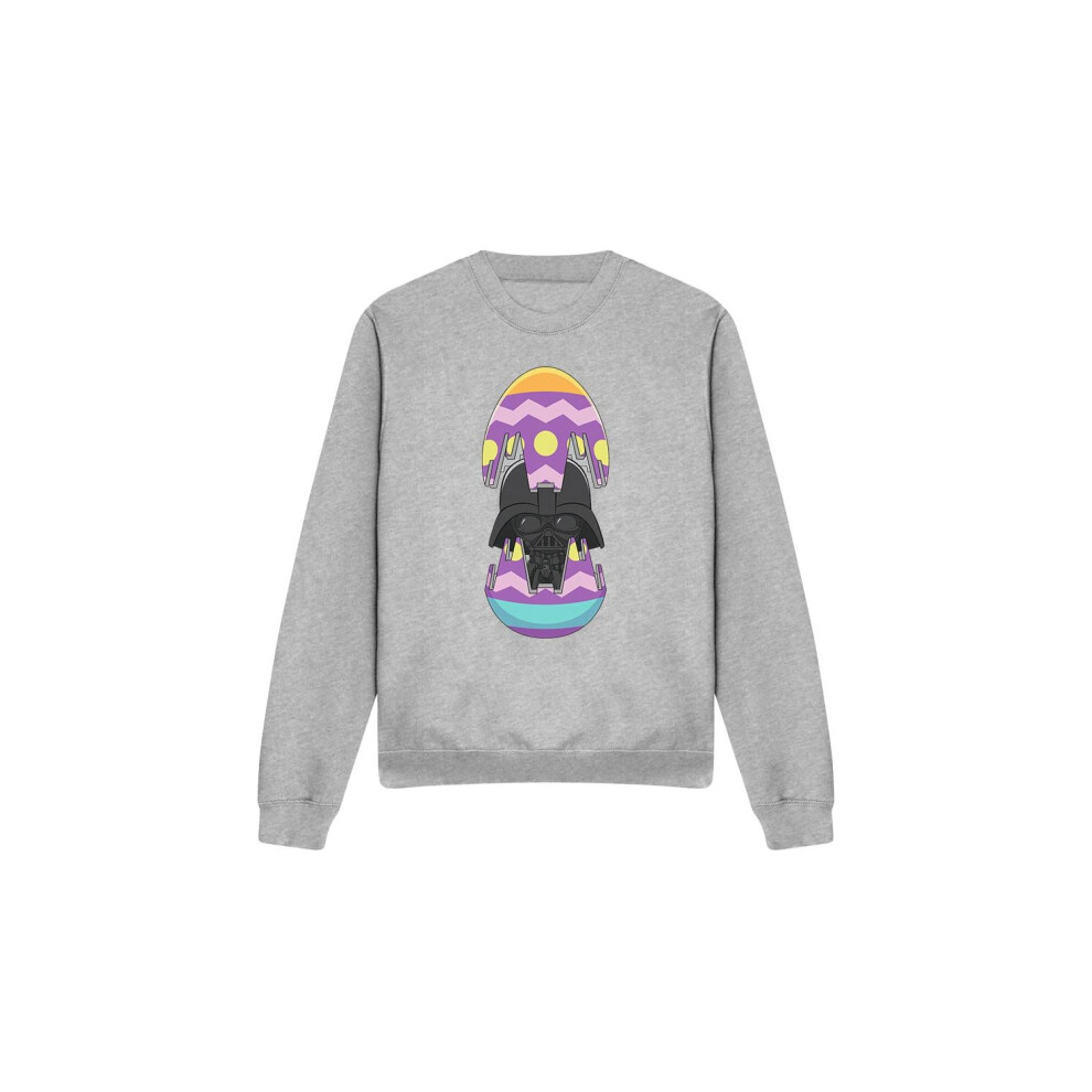 Star Wars (Xxl, Sport Heather) Unisex Adult Bad Egg Darth Vader Sweatshirt Multicoloured
