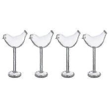 Juego de copas de vino con forma de pájaro para accesorios de bar en casa