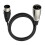 Cable de señal para equipos MIDI, DIN 5P macho a XLR macho 1