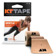 KT Tape, Kinesiology Tape, Zachte Hechting voor Gevoelige Huid, 20 Stuks, 10" Vooraf Gesneden