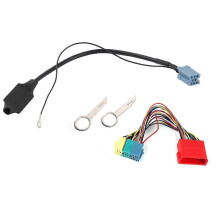 Adaptador Bluetooth para autorradio compatible con A2, A3, 8L, 8P y TT (conector de radio de audio de 20 pines).