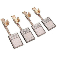4 koolborstels voor Makita DTD146 DHP456 DHP458 BHP456 BDF446 BHP454 CB440 accuklopboormachine