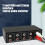 RCAs 3.5mm Metal Audiophiles Input Selectors Box Double Interfaces For Live 4 channels 5
