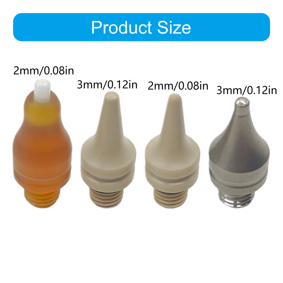 4Pcs Car Dents Repair Leveling Pen Head Replacement Dents Repair Hammer Tip 7754004737730
