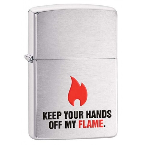 Zippo Briquet Zippo, Chrome brossé
