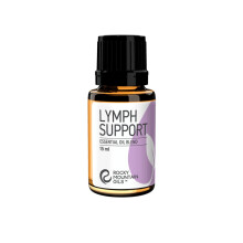Mélange d'huiles essentielles Lymph Support - 100% pur et naturel - Huile de massage - 15ml