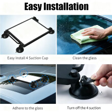 Not Shaking Silicone Car Mount Accessory Easy to Use for Satellite Receiver